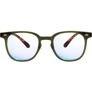 AMBEYE TR90 Blue Light Blocking Glasses - 99% Bluelight Filtering Clear Lens Anti Fatigue UV Protection for Computer/Phone/TV Screens (Green)
