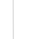 Globe Electric 67136 72" Torchiere Floor Lamp with Adjustable Reading Light, Matte White Finish, Frosted Shades, Rotary Switch on Socket, E26 Base