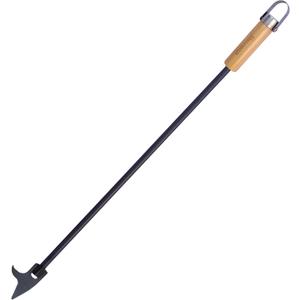 Fire Poker Fireplace Poker, 47 Inches Extra Long Sturdy Fire Pit Fireplace Poker. One Piece. Excellent Workmanship Campfire Poker, Hollow Core for Air Blowing Fire Poker.