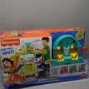 Fisher-Price Little People Toddler Toy Launch & Loop Raceway Race Track with Lights Sounds & 2 Cars for Pretend Play Ages 18+ Months​ 