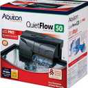Aqueon QuietFlow 50 LED PRO Aquarium Fish Tank Power Filter For Up To 50 Gallon Aquariums