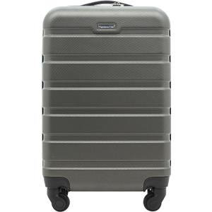 Travelers Club Harper Luggage, Charcoal, 22-Inch Carry-On