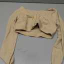 KSKshape Arm Shaper for Women Post Surgery Arm Lipo Compression Sleeves Front Closure Shapewear Bra Posture Corrector (Medium, Beige)