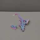 3D Printed Dragon with Wings,3D Printed Animals Toys, Fidget Dragon Toys, Flexible Articulated Winged Crystal Dragon Model,Desktop Pet Deco, Stocking Stuffers (Matte-Rainbow)