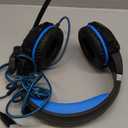 BENGOO G9000 Stereo Gaming Headset for PS4 PC Xbox One PS5 Controller, Noise Cancelling Over Ear Headphones with Mic, LED Light, 7.1 Surround Sound, Soft Memory Earmuffs for Nintendo Xbox Series X|S (Blue)