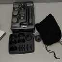 Beard Trimmer for Men Professional Men's Beard Grooming Kit T-Blade Trimmer Electric Shaver Razor Nose Body Trimmer Hair Cutting Kit Cordless 7 in 1 Black