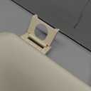 Highcraft B2TSWE Elongated Molded Wood Toilet Seat Easy Remove ? Adjustable Hinge, Bone