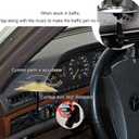 Car Cymbal Air Vent Symbol Drum Crash for Dash