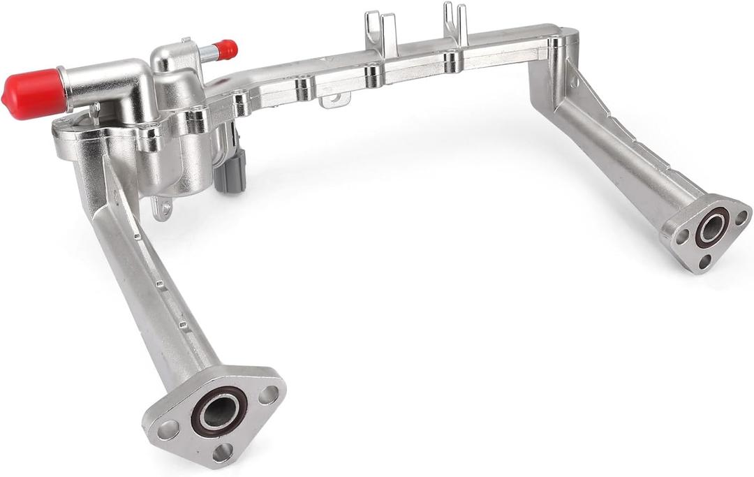 LR109401 Aluminum Rear Coolant Water Heater Pipe (3.0L Only) For Land Rover Range Rover Discovery LR4,For Jaguar XJ XF XE F-Type F-Pace 2013-2021, Replace # LR041788 LR075991 LR087558