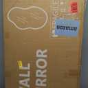 Suidia Irregular Wall Mirror, 36"x20" Bathroom Mirror Asymmetrical Mirrors Artistic Mirrors Decorative for Living Room Bedroom Bathroom Hallway Entryway, Gold, Cloud Style