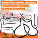 Door Weatherstrip Seals 7pcs Compatible with Chevrolet Corvette 1984-1989, Replace# 8489GGW