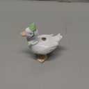 Mumufy Silly Goose Cake Candle Holders with Birthday Party Supplies Mini Cute Cake Topper Stand Candlestick for Kids Baby Shower Party Celebration, 3.15 Inch(Goose)