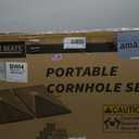 Cornhole Board Set Cornhole Games for Adults Portable Choose Regulation or Tailgate Size