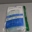 AmazerBath Extra Wide Shower Curtain Clear 108 Inches Wide, Wrap Around Shower Curtain for Clawfoot Tub, Heavy Duty PEVA with 3 Weighted Stones and 18 Grommet Holes, 108x72 Inches