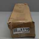 Oneach 2-Pack Heavy Duty Curtain Rods for Windows 66 to 120 Inch, 1 Inch Pole Adjustable Curtain Rod Set with Easy Installation and Modern Design (Brass Gold, 16 to 120 Inch)