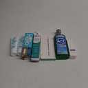 Pack of 7: CloSYS Fluoride Toothpaste, 7 Ounce Gentle Mint, Whitening, Enamel Protection, Sulfate Free; 10 Pack Toothbrush Heads; ACT Restoring Anticavity Fluoride Mint Burst Mouthwash, 18 Ounce; Colour Corrector; Hello Antiplaque and Whitening Fluoride Free Travel Toothpaste(Set of 3)