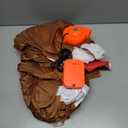 Gingerbread Costume Kids, Ages 9-12 Inflatable Christmas Costumes, Blow up Xmas Ginger bread man (Height:4.27–4.92 Feet)