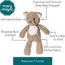 Mary Meyer Putty Nursery Stuffed Animal Soft Toy, 11-Inches, Teddy Bear