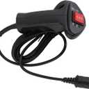 Hand Held Plug-in Wire Electric Winch Remote Controller with 11.48ft Connector Cable 3 Pin, Easy-Install Plug and Play for ATV, Car Off-Road Vehicle, Black