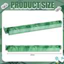 LaRandom 4 Pcs 18.7 Inch Acrylic Mahjong Tile Racks with Pushers for Game Night American Mahjong Racks Tile Set for Mah Jong Lovers and Beginners (Green Agate)