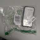 TopPerfekt Compatible with iPhone 13 Pro Wallet Case with Card Holder, 360° Rotation Finger Ring Holder Kickstand Protective RFID Blocking PU Leather Pattern Double Buttons Flip 6.1" Black Cow