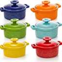 6pc Ceramic Mini Pots