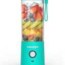 BlendJet 2 Portable Blender for Smoothies & Shakes - BlendJet Cordless Personal & Small Blender, USB-C Rechargeable & Self Cleaning - (Mint, 16 oz.)