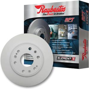 Raybestos Element3 Automotive Replacement Front Brake Rotor for Selected Honda, Acura Model Years (980566FZN)