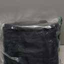 4 Slots Wireless Microphone Case with Foam, Microphone Carry Travel Bag with Shoulder Strap Mic Storage Bag for Singing, Karaoke, Party