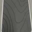 2 Pack Diatomaceous Earth Shower Mat, Stone Bath Mat, Nonslip Super Absorbent Fast-Drying Hard Bath Mat for Bathroom Shower Floor, 24 x 16 inch, Grey Wave Design