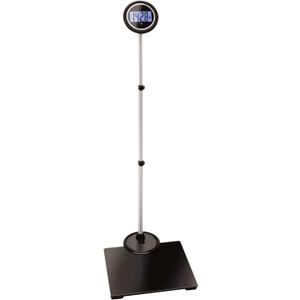 Jobar International Digital Body Weight Bathroom Scale with Extendable Display - Supports Up to 550 lbs.