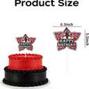 TV Series Role Happy Birthday Cake Toppers, Horror Theme Cake Decorations, Perfect for Birthday Parties, Themed Parties, and Holiday Celebrations