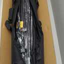 EMART Back Drop Adjustable Stand, 10x20 Backdrop Stand Heavy Duty Photography Background Support System Kit with 300 Angle Rotatable Connector and 8 Spring Clamps for Parties, Wedding, Photo Studio (2010ft(WH, Black)