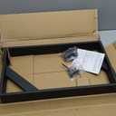 Countertop Support Brackets 2 Pack, 20" Floating Countertop Wall Bracket, Metal Heavy Duty T Shelf Brackets for Cabinets, Granite, Dishwasher, Bench Seats Vanities