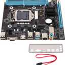 PC Motherboard Gaming Motherboard H81 M . 2 NVMe NGFF 6Gbs LGA 1150 Micro ATX High Speed Desktop PC