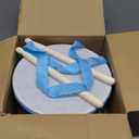 Kids Drum Set,8 Inch Wooden Drum Toys,Educational Baby Musical Toy with an Adjustable Strap and 2 Drumsticks,Sensory Musical Instrument Toys for Toddler,Kids,Boys & Girls