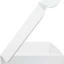 12x9x4 inches Small White Mailers Boxes Recyclable Corrugated Gift Box for Packaging Shipping Set of 10