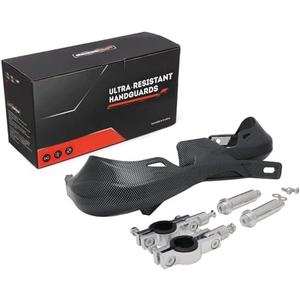 JFG RACING Dirt Bike Handguards,Transfer Imitation Carbon Fiber Universal Handguards Hand Guards for 7/8 in and 1 1/8 in Handlebar for Surron ATV Dirt Pit Bike off Road Motocross Enduro MX