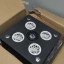 Stage Bubble Machine with Lights, DMX Control, Wireless Remote - Perfect for Weddings, Commercial Performances, Kids Parties, and Carnivals