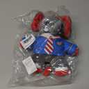Patriotic Stars-and-Stripes Elephant Plush - Ideal Trump Merchandise Gift or Decoration with Teddy Bears for July 4th and Trump Memorabilia Enthusiasts!