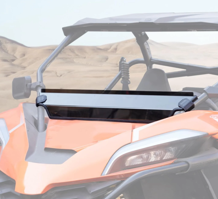Front Tinted Half Windshield for 2022-2024 CFMOTO ZForce 950 H.O /950 H.O.E.X. /2020-2022 ZForce 950 Sport