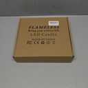 Flameless LED Pillar Candles with Remote Control and Timer, Battery Operated Flickering Electric Candles Set of 5, Crackle Design for Home Decor Wedding Party(D2.2'' x H5''/5''/6''/7''/8'') (Ivory)