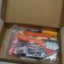 23 Pack Grout Removal Tool Kit, 2 Tile Grout Saws with 6 Extra Blades, 2 Hand Grout Saw and 7 Cleaning Blades, Caulk Remover for Bath Shower, Ideal for Floor Tile Grout Cleaning