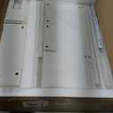 Small Vanity Desk, Vanity Desk with Mirror and Lights, Makeup Vanity Desks with Power Strip, Vanity Table with Drawers and Shelves, Adjustable Lighting, Dressing Table for Bedroom Dressing Room, White