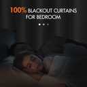 MIULEE Sage Green 100% Blackout Linen Curtains 90 Inch 2 Panels Set Double Sided No Coating Pleated Back Tab Black Out Long Thermal Insulated Pinch Pleat Bedroom Living Room Darkening Window Drapes