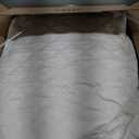 Portable Folding Shower Curtain, 100x200cm, Waterproof Polyester with Aluminum Peptide Silver Coating, Easy Installation, Space-Saving for Small Bathrooms & Travel (Beige)