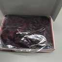 G&T Wig Red Headband Wigs for Black Women Wet and Wavy Headband Wig Ombre Red Curly Synthetic Wigs Dark Roots Glueless Heat Resistant Long Curly Wigs for Daily Wear (24 Inch)