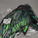 Fairy Wings for Adults Women 31.5"x29.5" Fairy Costume Set Large Butterfly Wings for Halloween Party (Black)