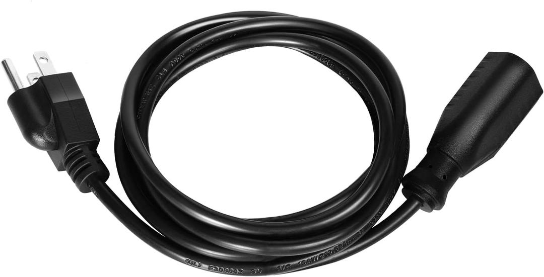 10Ft Extension Cord for Bug Zapper, 3 Prong Super Power Cord for Mosquito Zapper and Other Electronics