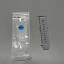 Sport Bands for Apple Watch Ultra 3 2 1, Size: 49 46 45 44 42mm (6.5‘’-8.3‘’), Women Men,Rugged Wide Silicone Waterproof Wristbands with Metal Adapter Strap